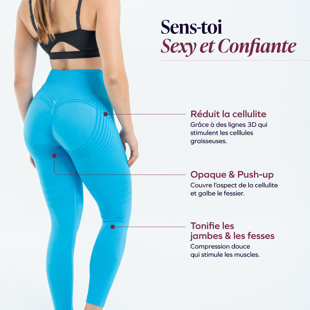 Legging 3D | Bleu